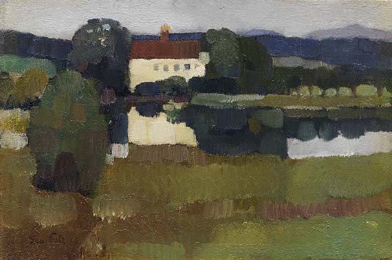 Leo Putz - Schloß am See (Hartmannsberg)