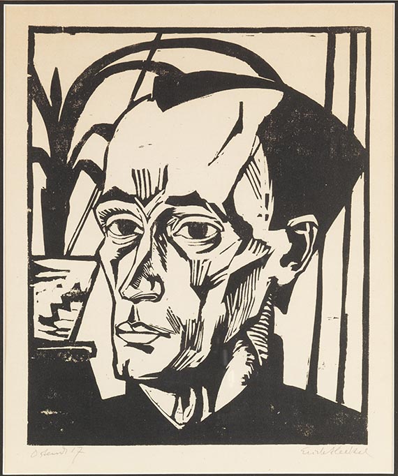 Erich Heckel - Bildnis E. H.