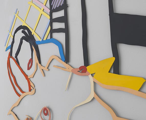 Tom Wesselmann - Monica nude with Lichtenstein