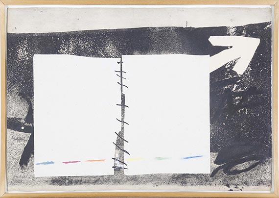 Antoni Tàpies - Diptyque - Rahmenbild
