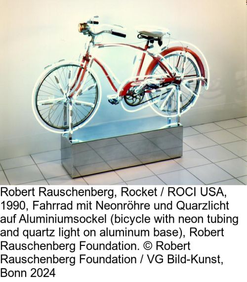 Robert Rauschenberg - Bicycloid VII