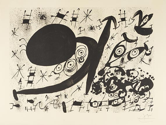 Joan Miró - Homenatge. - 2 Lithographien - Weitere Abbildung