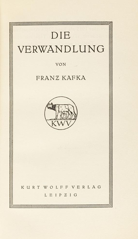 Franz Kafka - Die Verwandlung - Weitere Abbildung