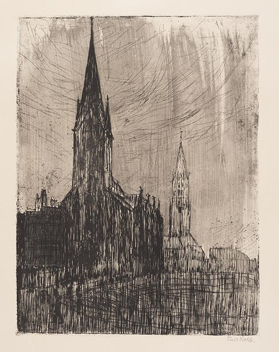 Emil Nolde - Petri- und Jacobikirche