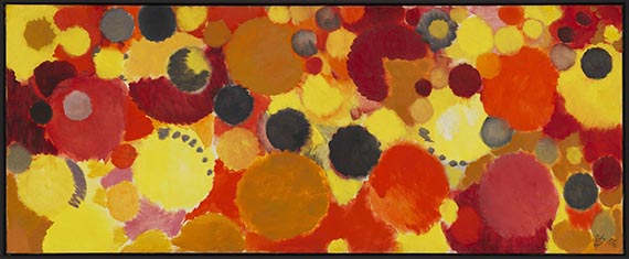 Ernst Wilhelm Nay - Sonnenzirkel - Rahmenbild