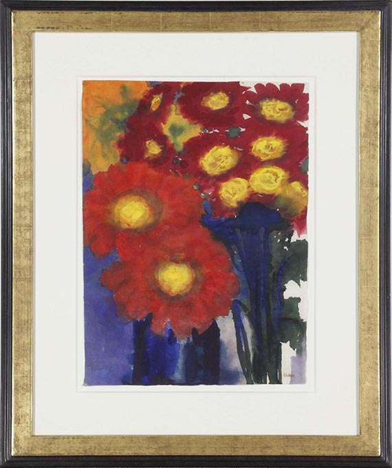 Emil Nolde - Sommerastern - Rahmenbild