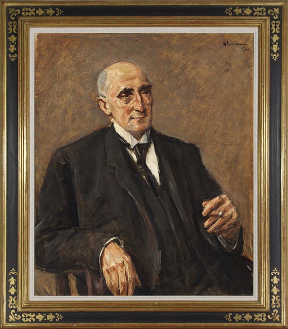 Max Liebermann - Bildnis des Textilfabrikanten Carl Lewin - Rahmenbild