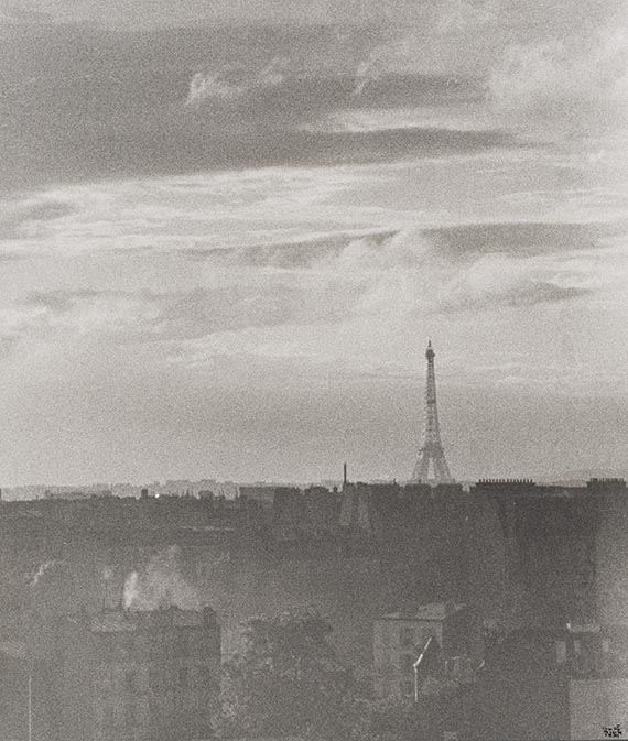 Ilse Bing - Thunderstorm over Paris, last bastille day before the war