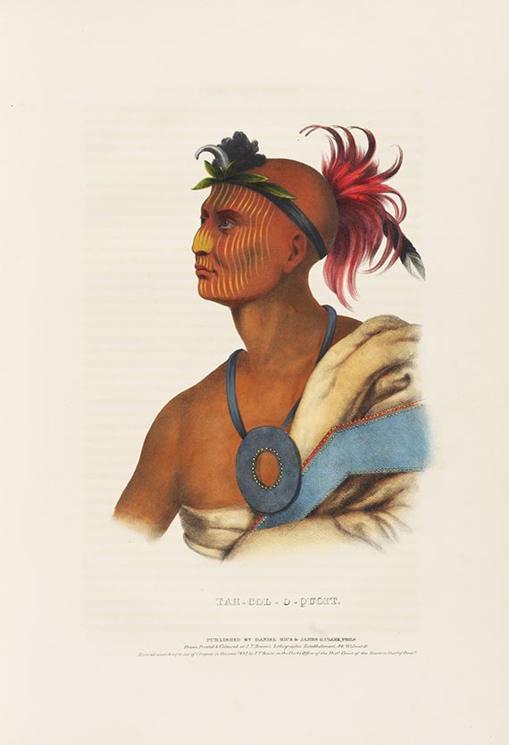 Thomas Loraine McKenney - History of the Indian tribes of North America - Weitere Abbildung