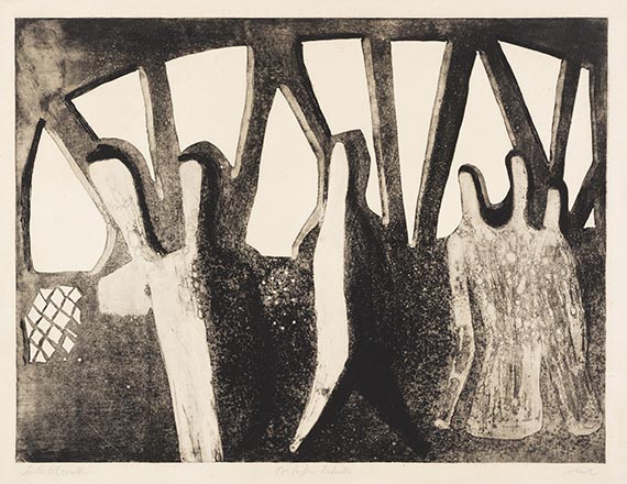 Rolf Nesch - Freihafenbrücke I