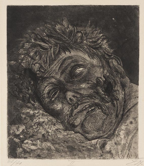 Otto Dix - Toter (St. Clément)