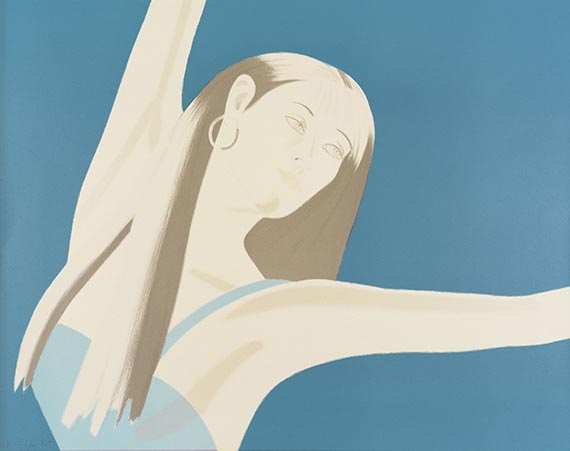 Alex Katz - Night: William Dunas Dance IV/Pamela