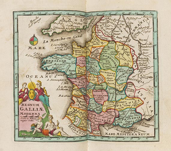 Christoph Weigel - Atlas portatilis germanicus (&) Atlas portatilis.