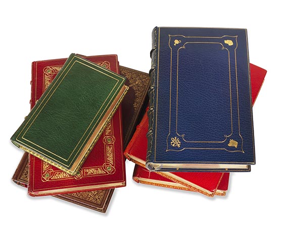   - Konvolut englische Literatur mit Illustrationen