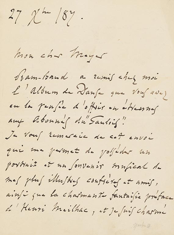 Charles Gounod - Brief, 2 S.