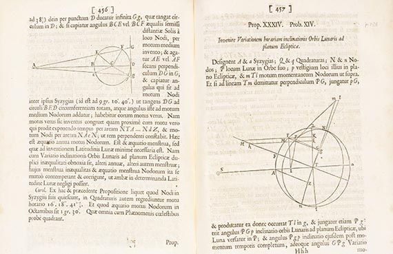 Isaac Newton - Philosophiae naturalis principia mathematica - Weitere Abbildung