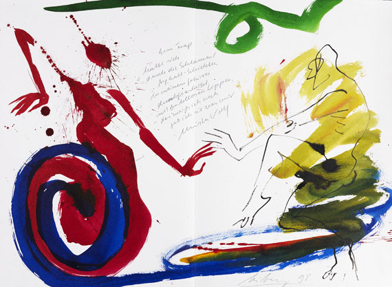 Helge Leiberg - Christa Wolf, Im Stein