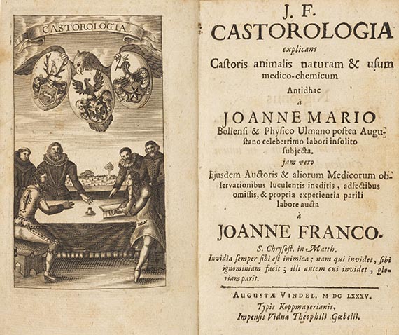 Johann Marius - Castoris animalis naturam & usum medio-chemicum