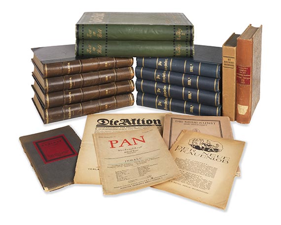 Gottfried Benn - Konvolut von 8 Werken in zus. 16 Bänden