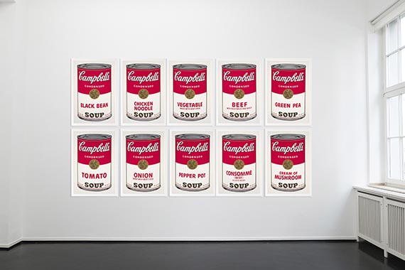 Andy Warhol - Campbell's Soup I (10 Blatt) - Weitere Abbildung
