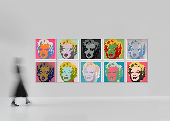Andy Warhol - Marilyn Monroe (10 Blatt) - Weitere Abbildung
