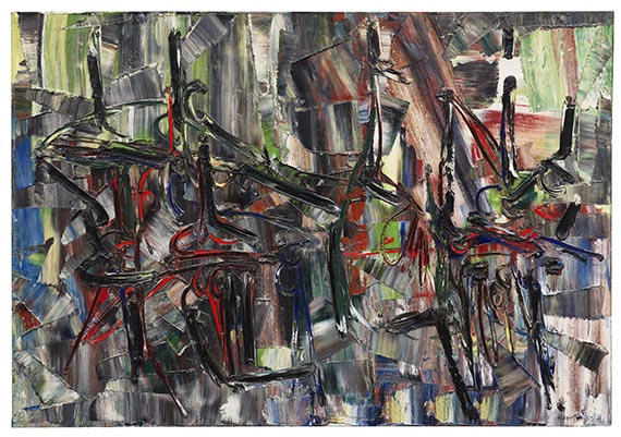 Jean Paul Riopelle - Trapèze