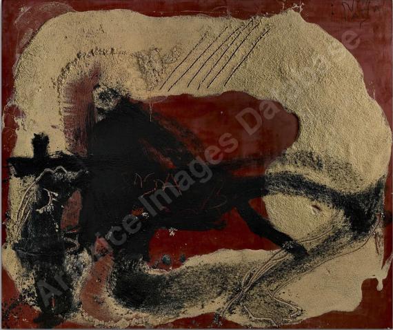 ANTONI TÀPIESFons roig (1988)