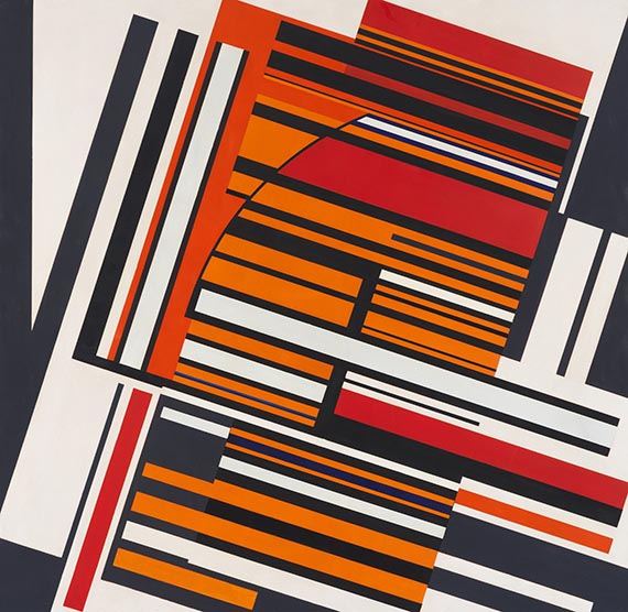 Günter Fruhtrunk - Struktur I