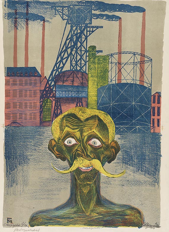 Conrad Felixmüller - Kohlenbergarbeiter