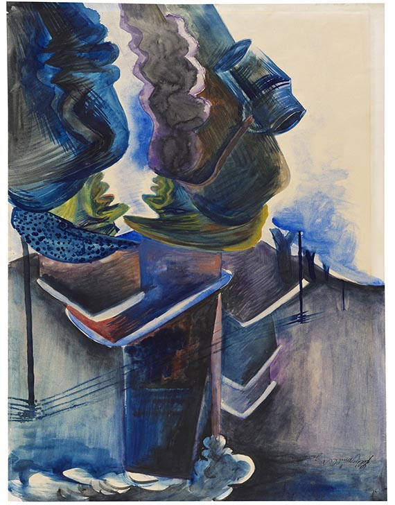 Conrad Felixmüller - Vor der Zeche