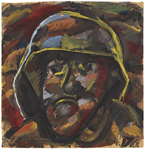 Otto Dix - Grabensoldat