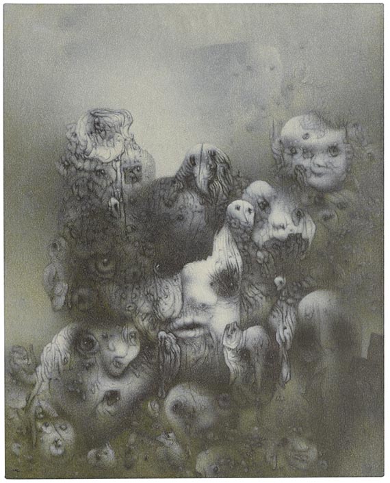 Richard Oelze - Umgebener