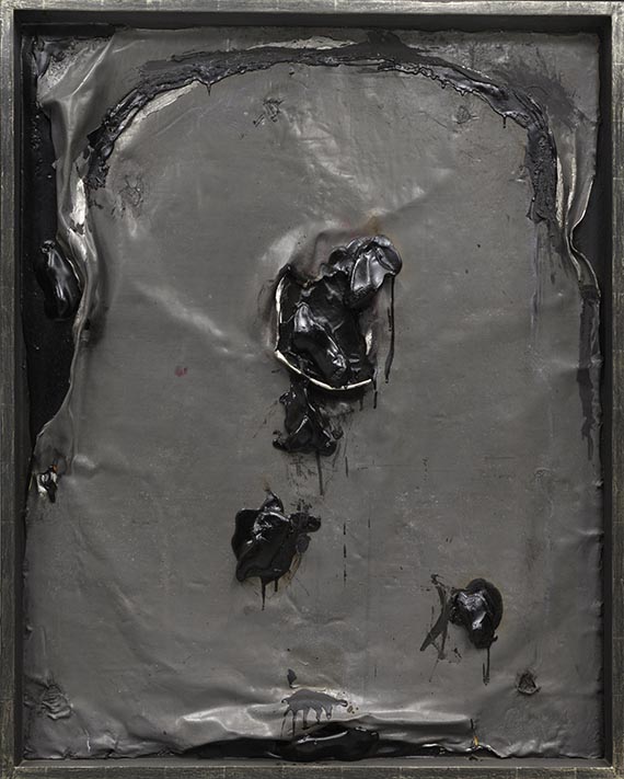 Emil Schumacher - Bleibild B-3 - Rahmenbild