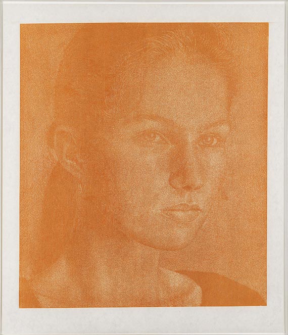 Franz Gertsch - Vera - Rahmenbild