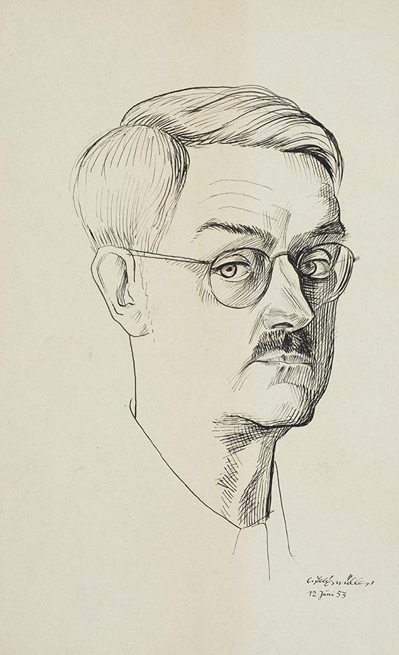 Conrad Felixmüller - Selbstbildnis