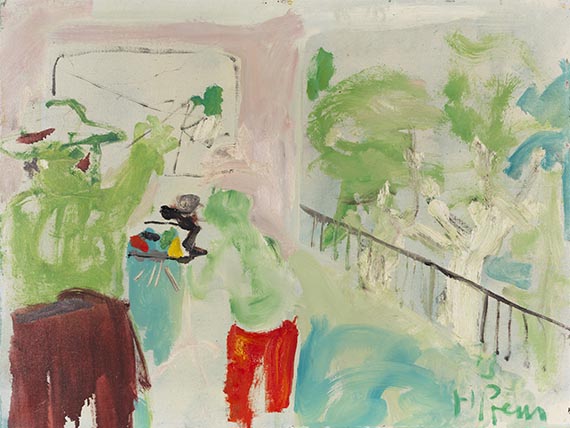 Heimrad Prem - Ohne Titel (Künstler im Atelier)