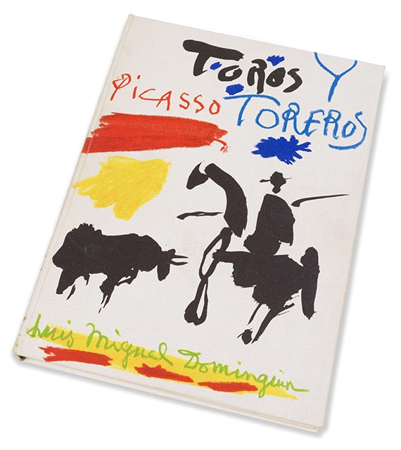 Pablo Picasso - Torros y toreros. Mit Widm. u. Orig.-Zeichn.: Pour Annelise, 21 10 64. - Weitere Abbildung
