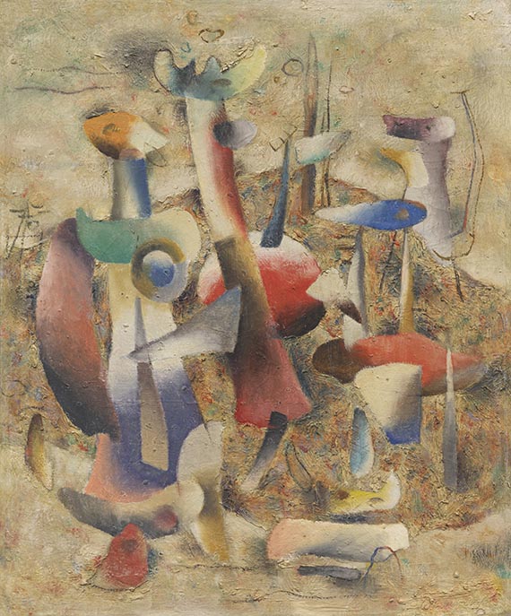 Willi Baumeister - Steingarten