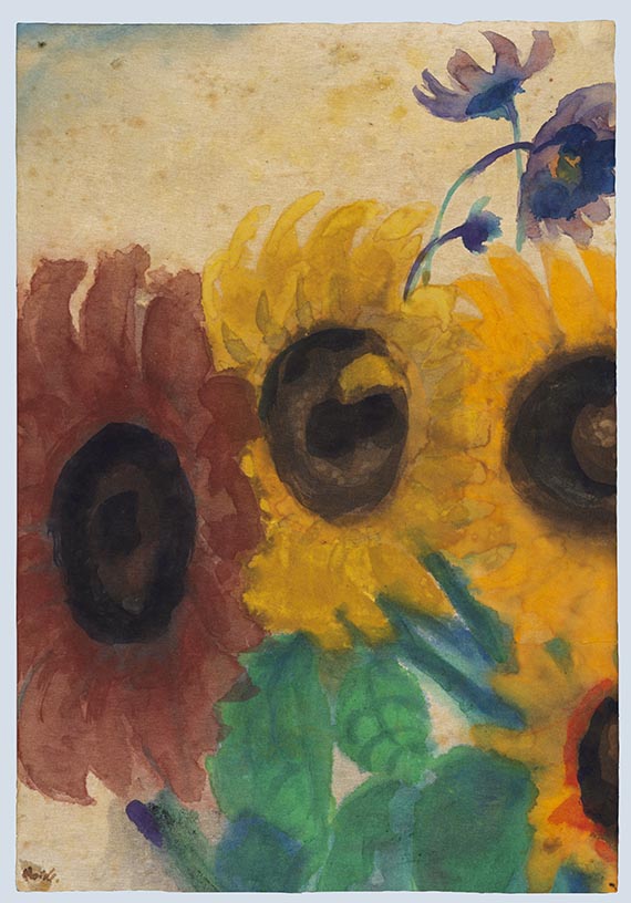 Emil Nolde - Sonnenblumen