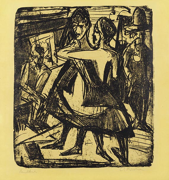 Ernst Ludwig Kirchner - Tanzende Mädchen