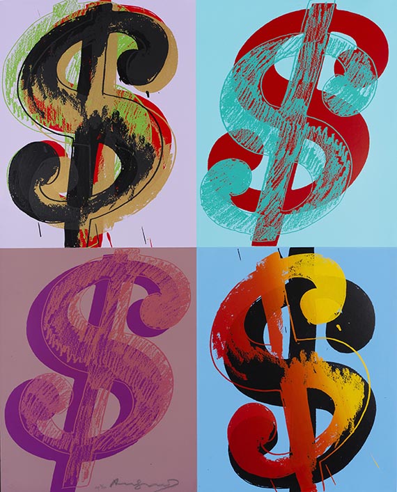 Andy Warhol - $ (Quadrant)