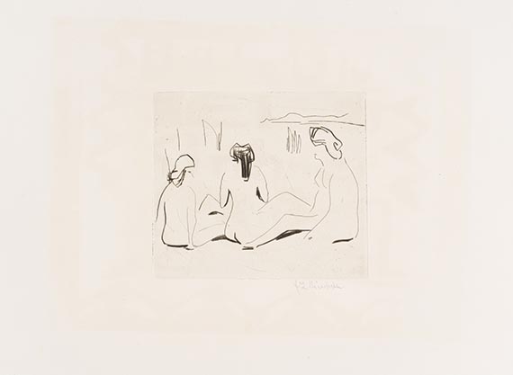 Ernst Ludwig Kirchner - V. Jahresmappe der Künstlergruppe "Brücke" - Weitere Abbildung