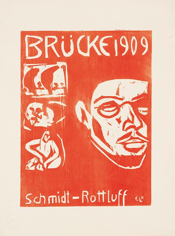 Karl Schmidt-Rottluff - IV. Jahresmappe der Künstlergruppe "Brücke"