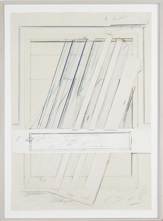 Cy Twombly - Gladings (Love’s Infinite Causes) - Rahmenbild