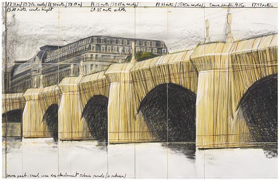  Christo - The Pont Neuf, Wrapped (Project for Paris) (2-teilig) - Weitere Abbildung