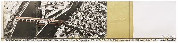  Christo - The Pont Neuf, Wrapped (Project for Paris) (2-teilig) - Weitere Abbildung