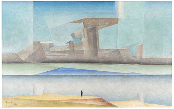 Lyonel Feininger.Zwischen See und Stadt: Sechs bemerkenswerte Werke zur Auktion