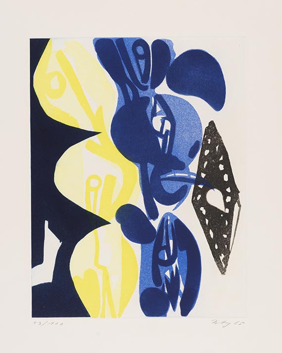Ernst Wilhelm Nay - Sechs Aquatinten. Über den Menschen